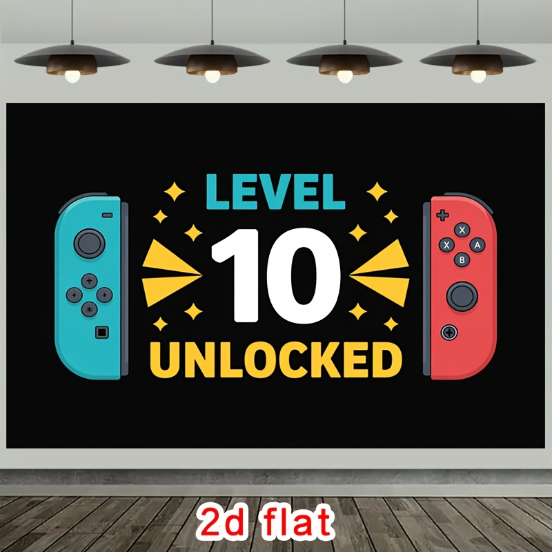 Party Games At Wedding - 2D planar model, [Party Banner] 2D
