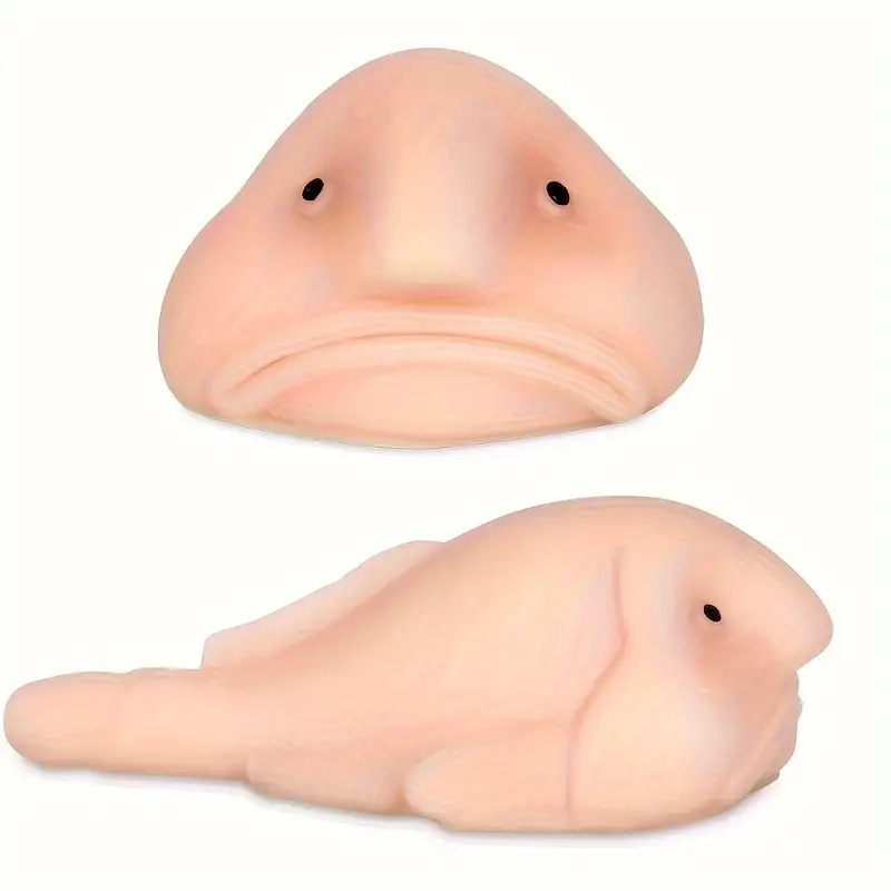 Party Games Kids And Adults - 1Pc Blobfish Squeeze Toys Sensory Animal