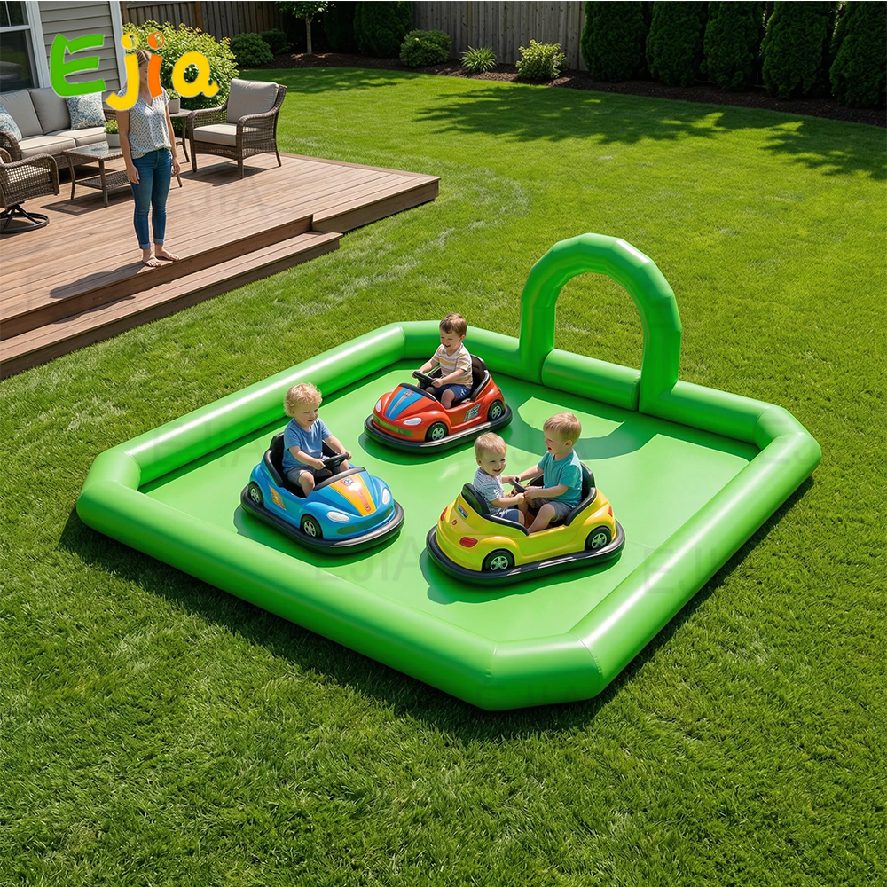 Giant Connect Four - 16.5/13ft Inflatable Bumper Car Arena, Durable