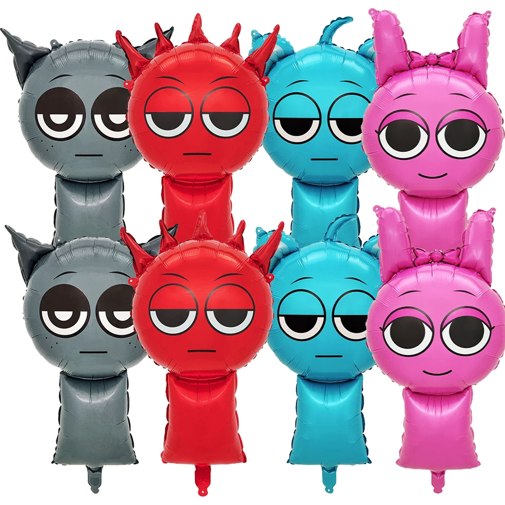 Party Games Baby Shower - Sprunkis Incredibox Balloon Foil Balloon Set