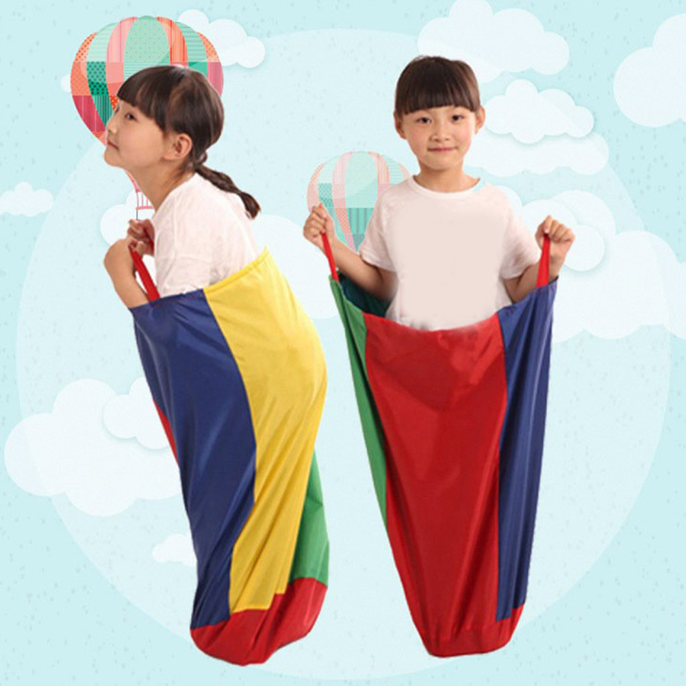 Sack Race Bag - 4Pcs Premium Cloth Sack Race Bags