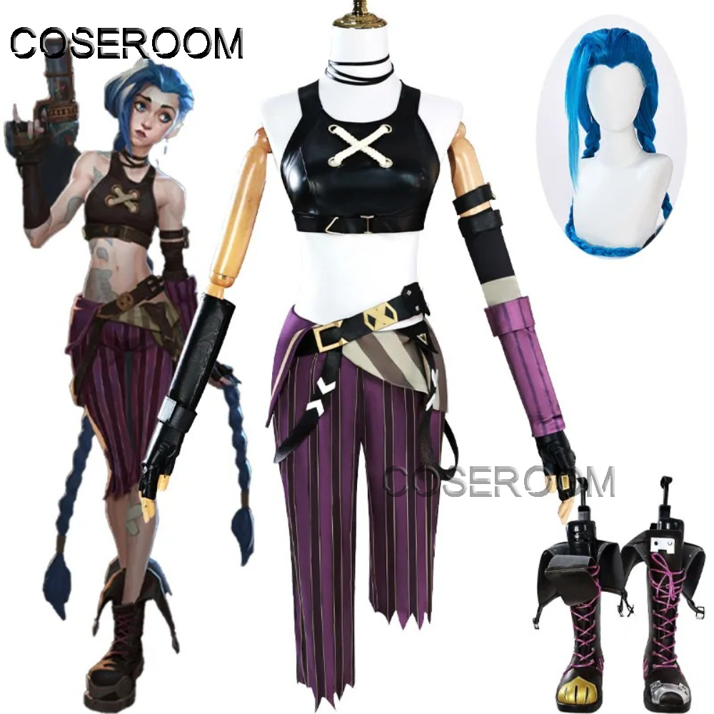 Party Games Girls - Game Newly Jinx Cosplay Costume LOL