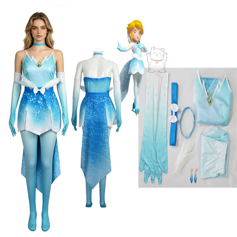 Party Games Easter - Peach Princess Bijie Easter Dress Fashion