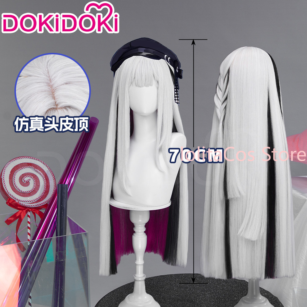 Party Games Girls - Honkai：Star Rail Nihilux Cosplay Wig Tricolor