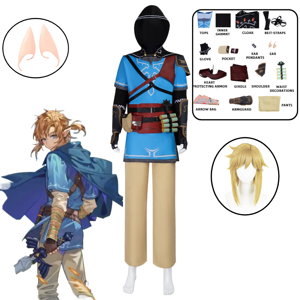 Link Cosplay Costume Game Tear - Party Games Kids And Adults incelemesi ve fiyatı