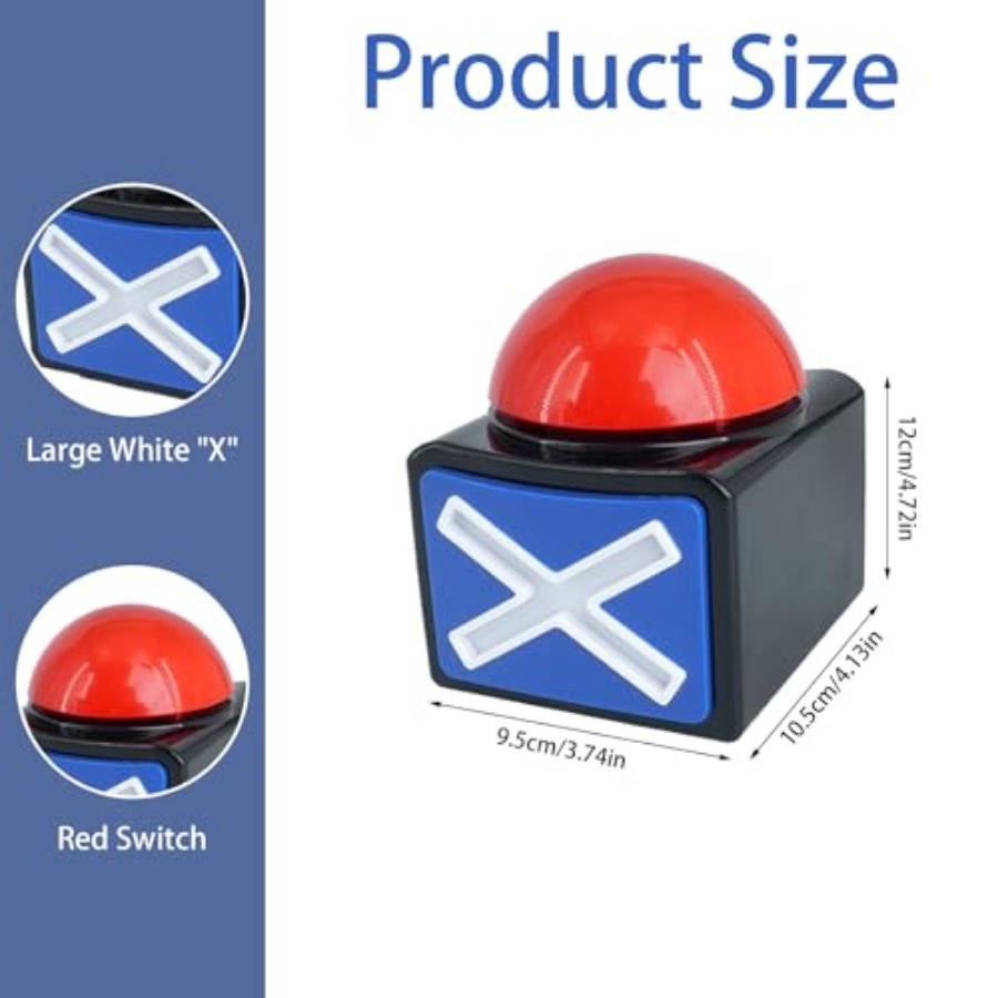 8 Pcs Answer Game Buzzer with  - Party Games Quiz For Adults incelemesi ve fiyatı