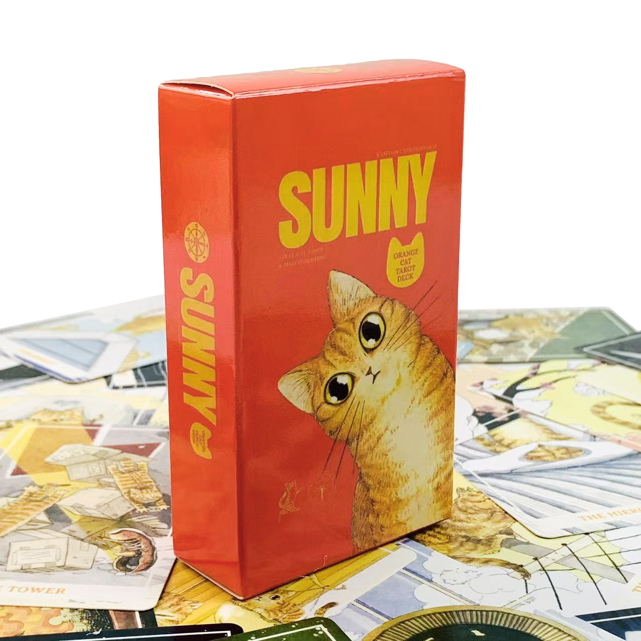 Sunny Orange Cat Tarot Deck A  - Party Games Sunny incelemesi ve fiyatı