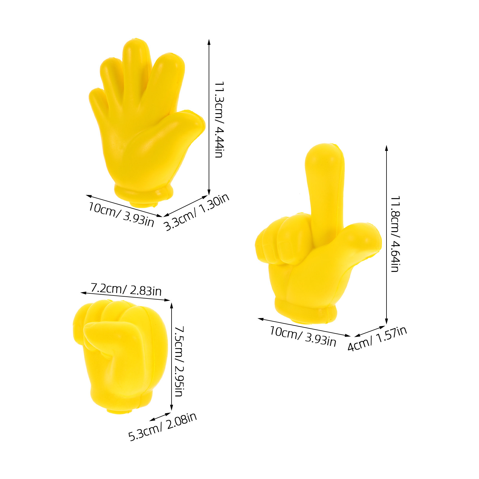 3Pcs Hand Gesture Game Stress  - Party Games Kids And Adults incelemesi ve fiyatı