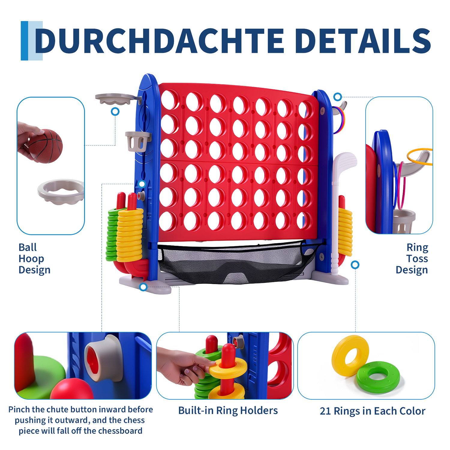 4-in-1 Giant Connect Game Set  - Giant Connect Four incelemesi ve fiyatı
