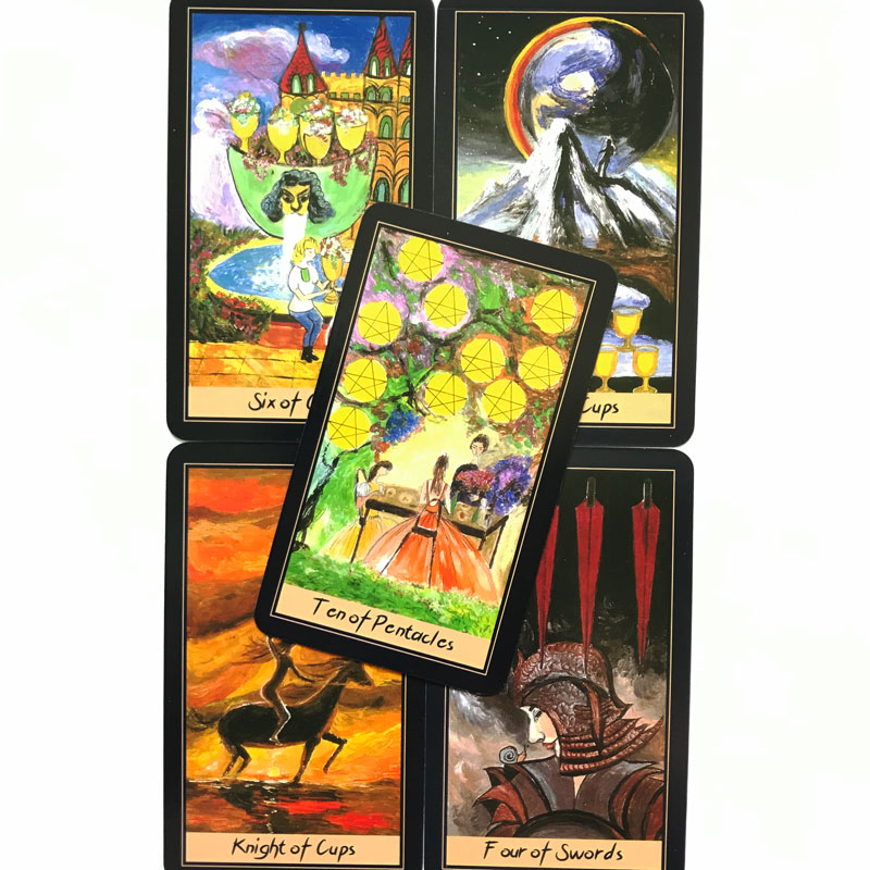 The Wheel of Fortune Tarot Car - Party Games Using Cards incelemesi ve fiyatı