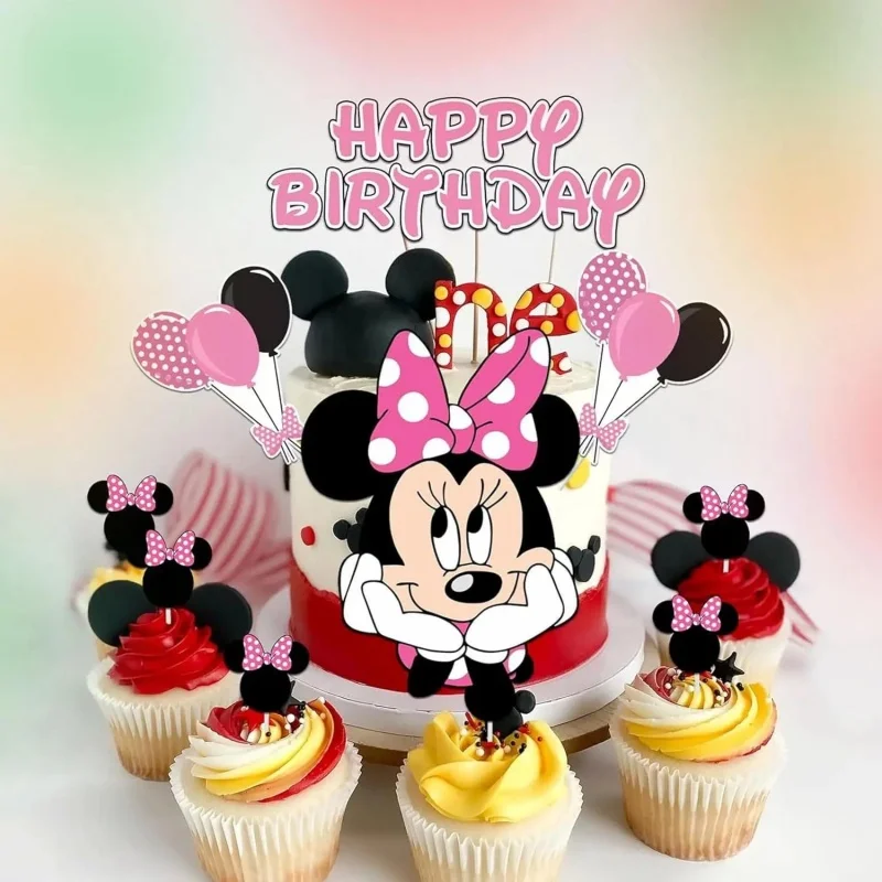 New Minnie Mouse Party Supplie - Party Games Baby Shower incelemesi ve fiyatı