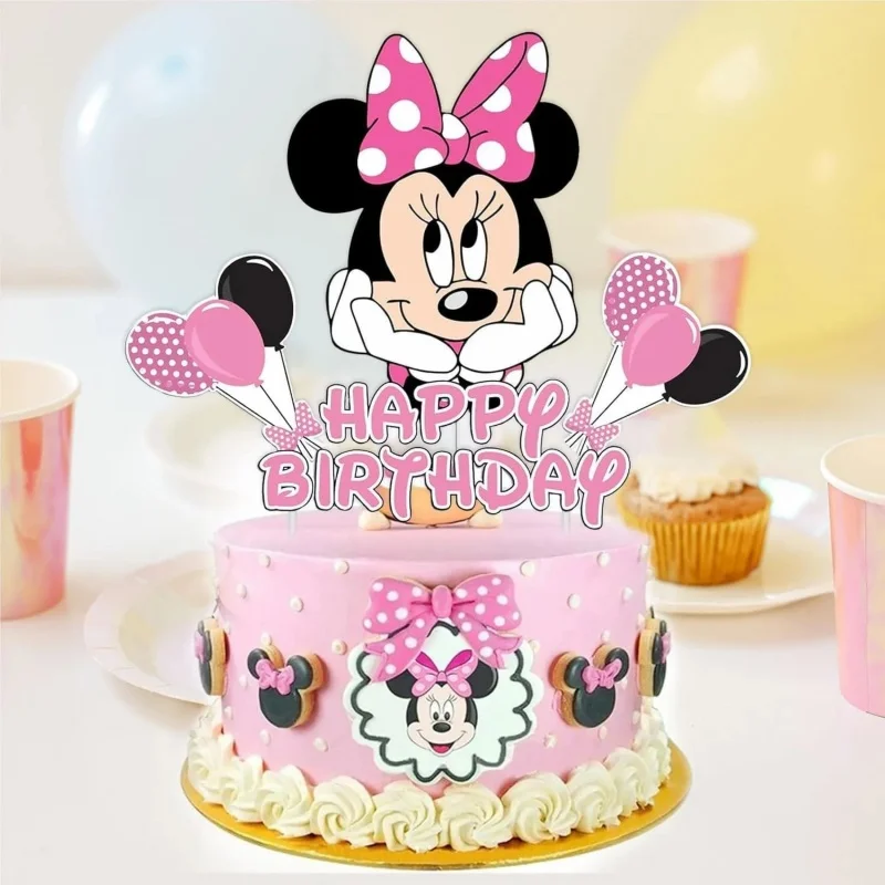 New Minnie Mouse Party Supplie - Party Games Baby Shower incelemesi ve fiyatı