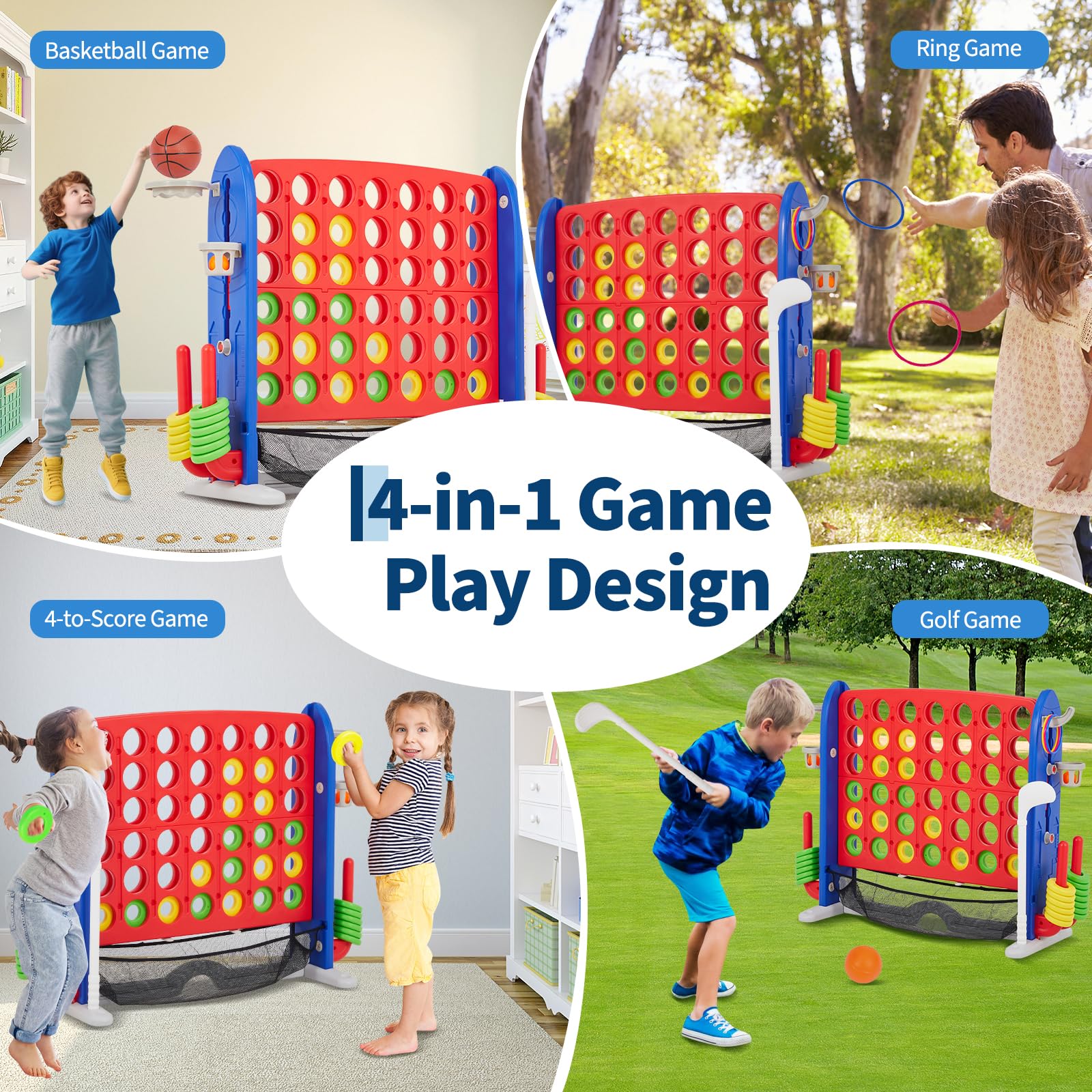 Adjustable Height Giant 4-to-S - Giant Connect Four incelemesi ve fiyatı