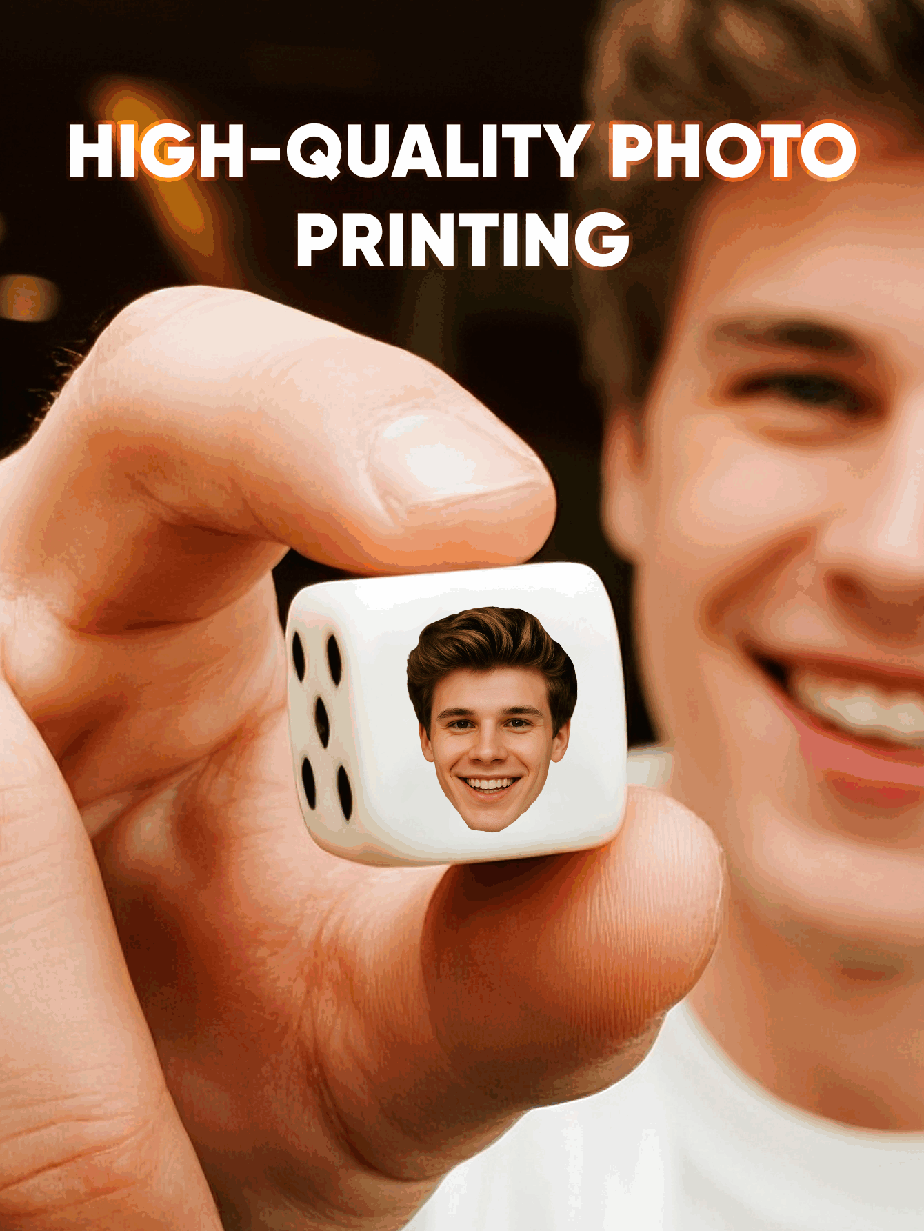 Custom Face Dice Personalized  - Party Games Easter incelemesi ve fiyatı