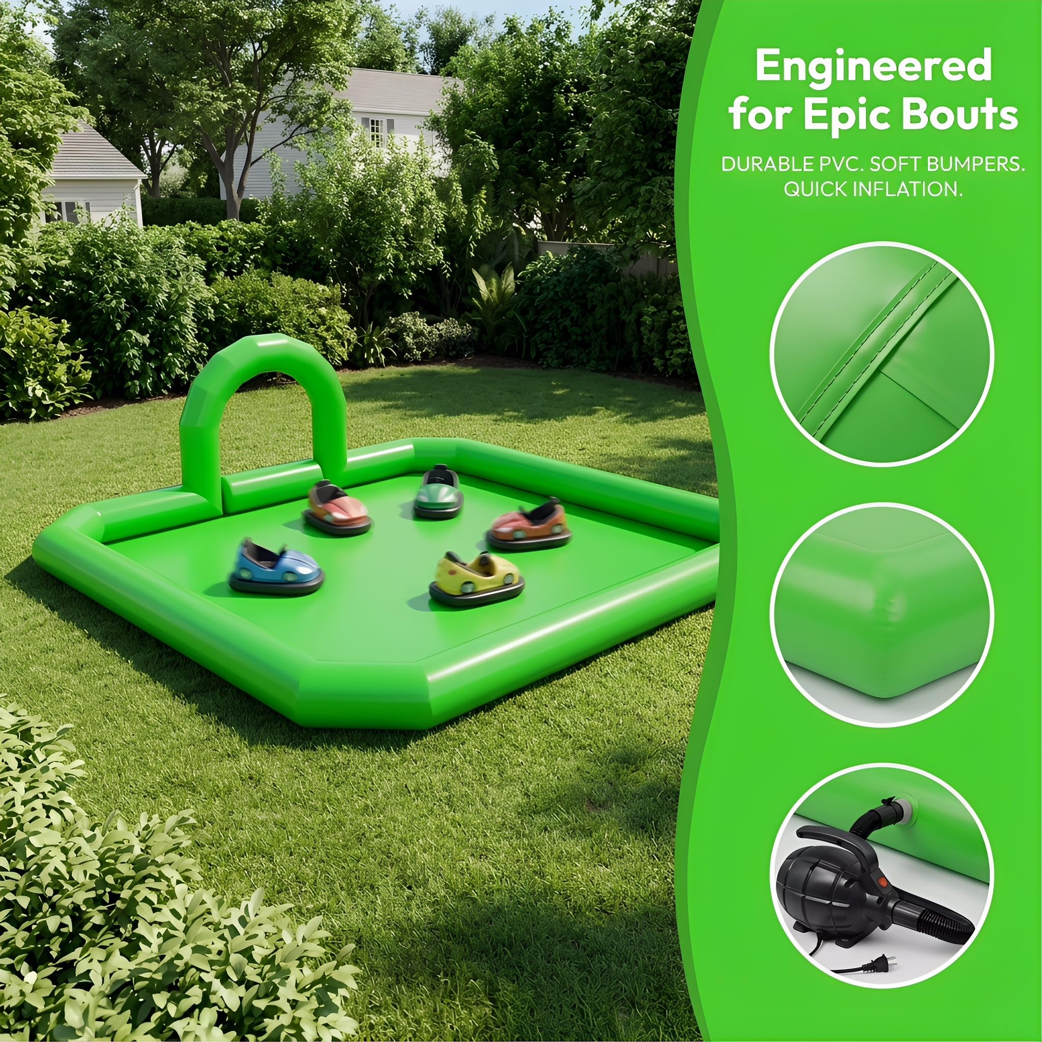 16.5/13ft Inflatable Bumper Ca - Giant Connect Four incelemesi ve fiyatı