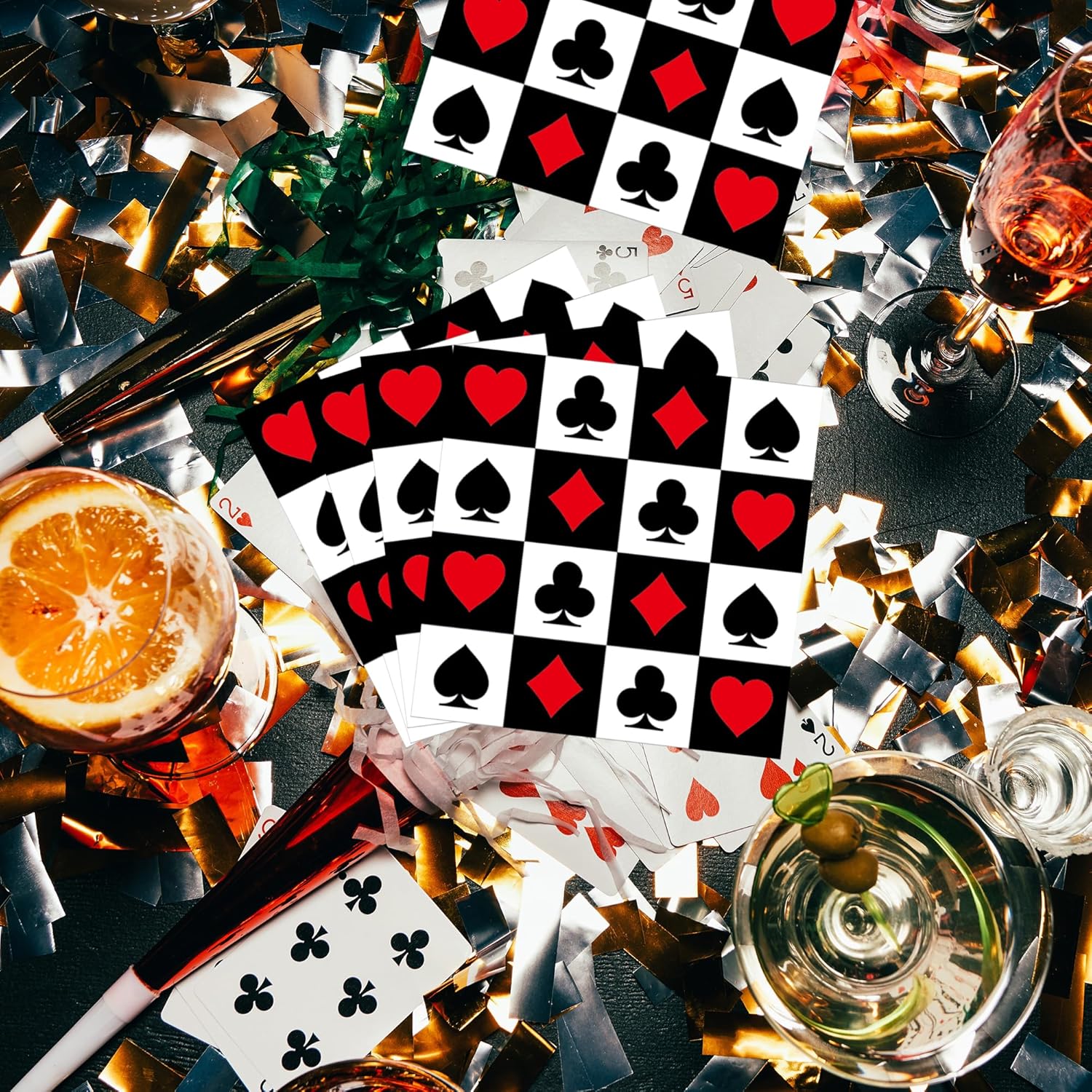 20/40/60/80 PCS Casino Theme P - Party Games Night incelemesi ve fiyatı