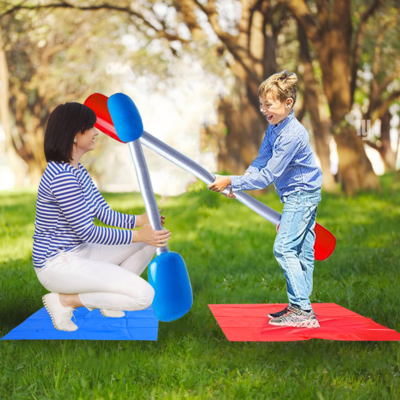 1Set Red Blue Inflatable Stick - Giant Connect Four incelemesi ve fiyatı