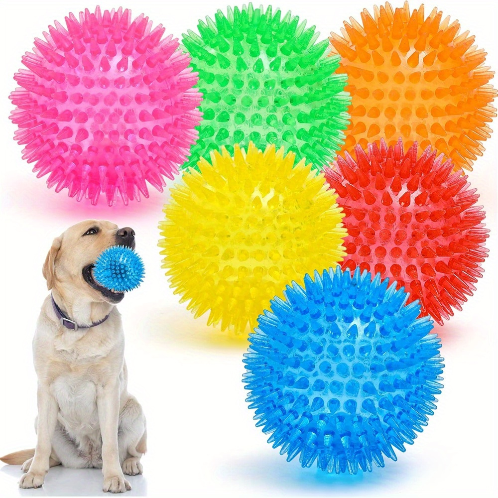 6pcs Dog Toy Balls, Non-Toxic, - Spike Ball Game incelemesi ve fiyatı