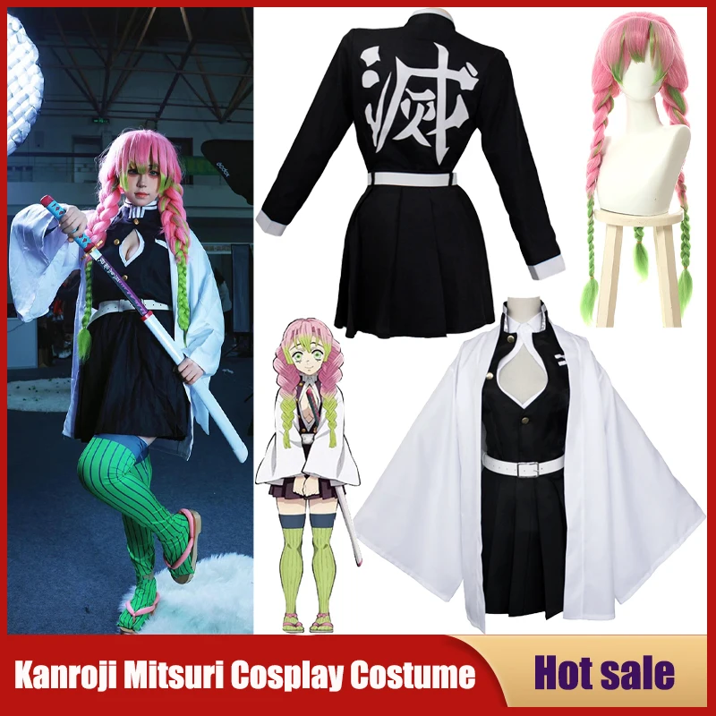 Anime Kanroji Mitsuri Cosplay  - Party Games Kids And Adults incelemesi ve fiyatı