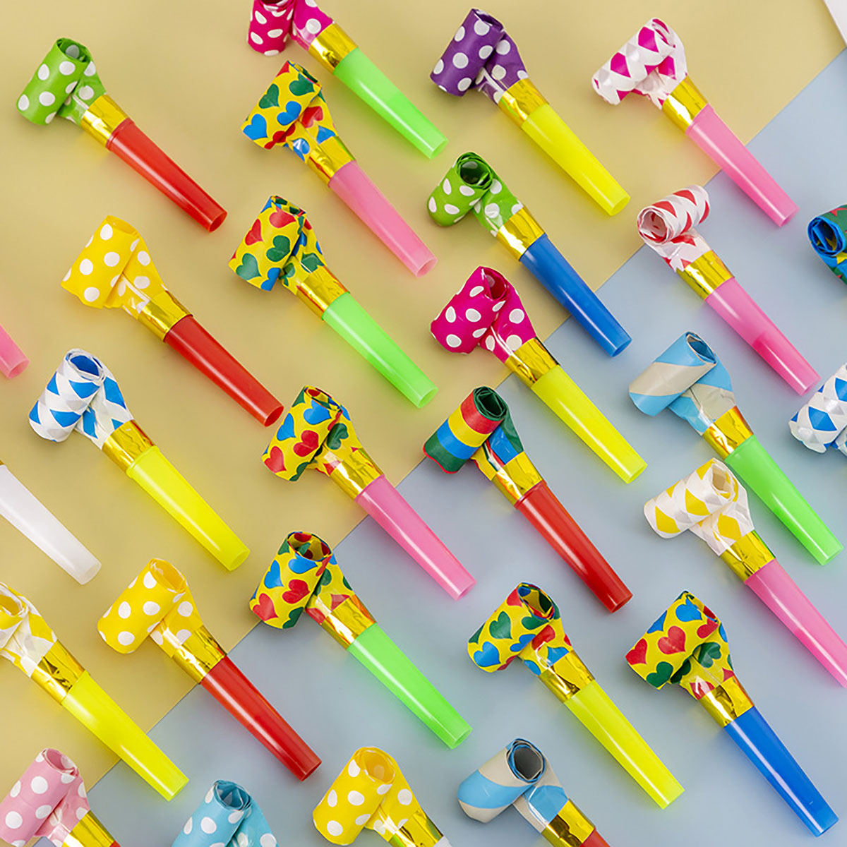 30PCS Colorful Whistles Toy Fu - Party Games Easter incelemesi ve fiyatı