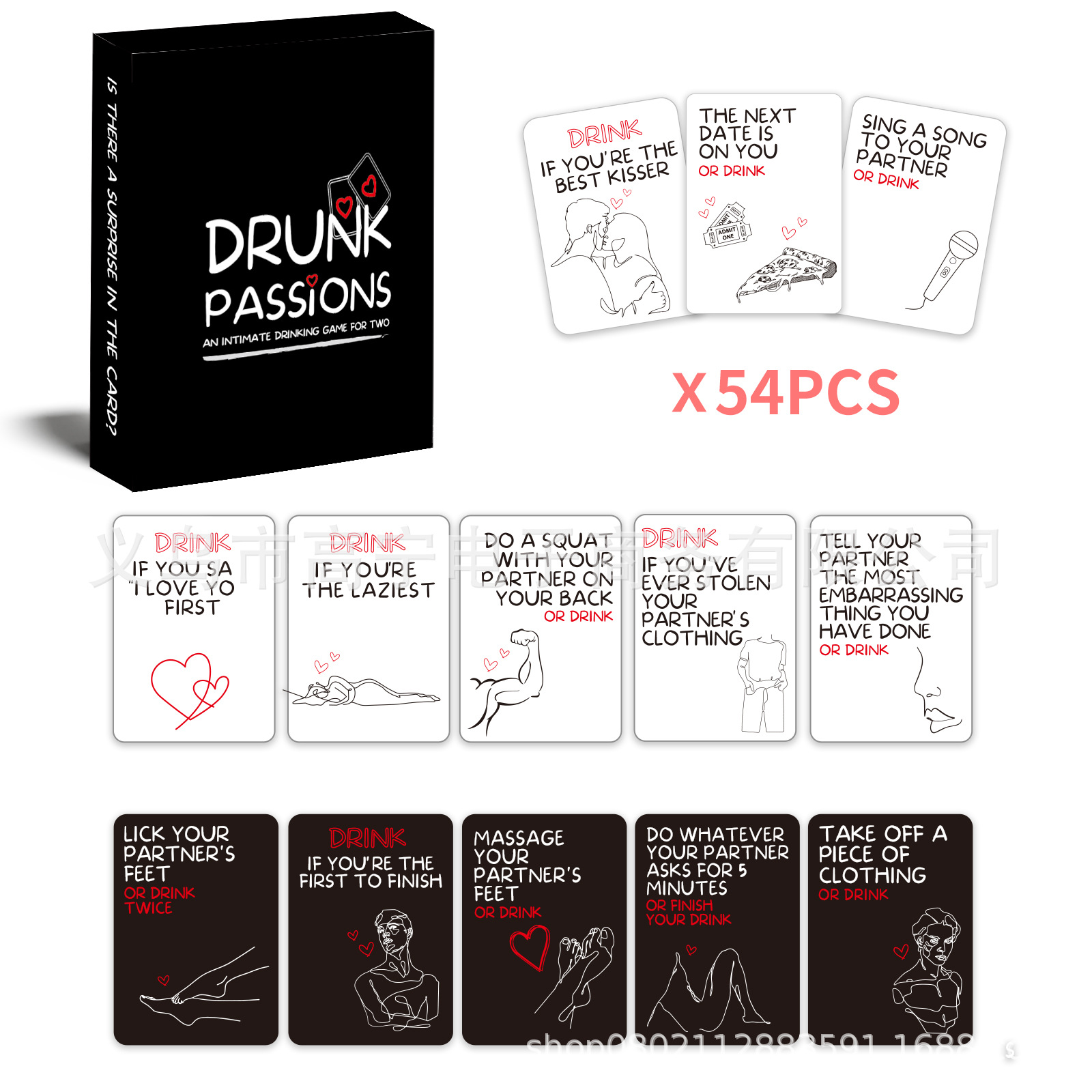 Drunk Passions Lovers Couples  - Party Games Night incelemesi ve fiyatı