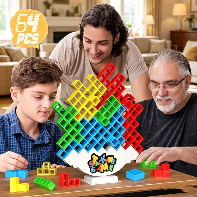 Colorful Stacking Blocks Balan - Party Games Kids And Adults incelemesi ve fiyatı