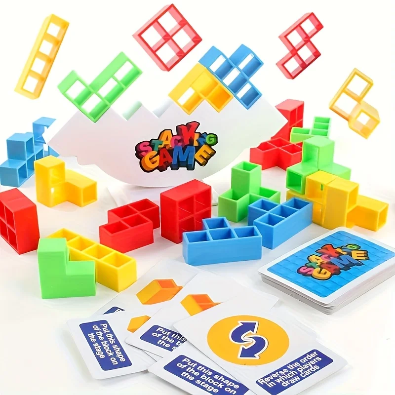 Colorful Stacking Blocks Balan - Party Games Kids And Adults incelemesi ve fiyatı