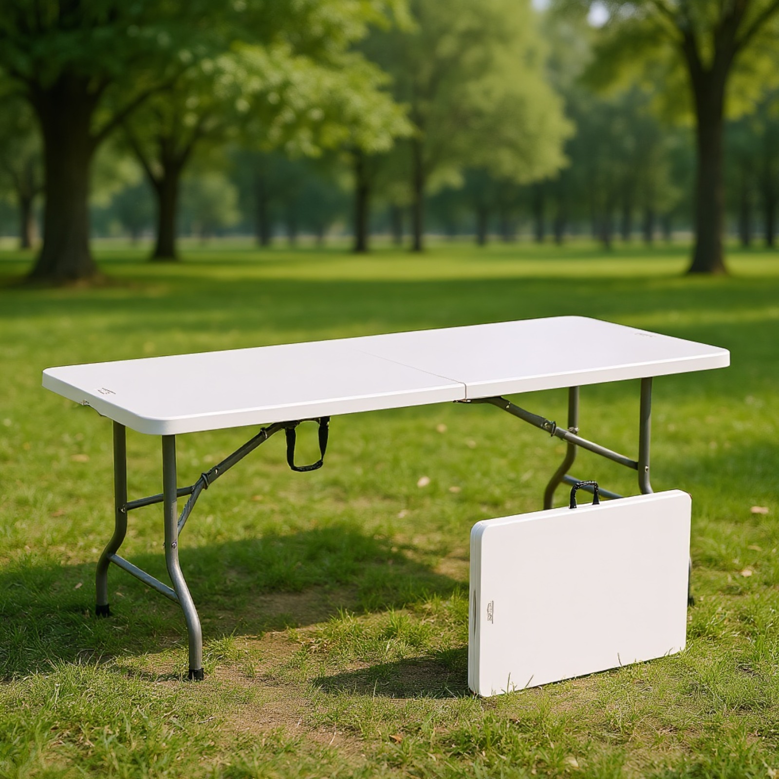 6-Foot Sturdy Plastic Folding  - Party Games Using Cards incelemesi ve fiyatı