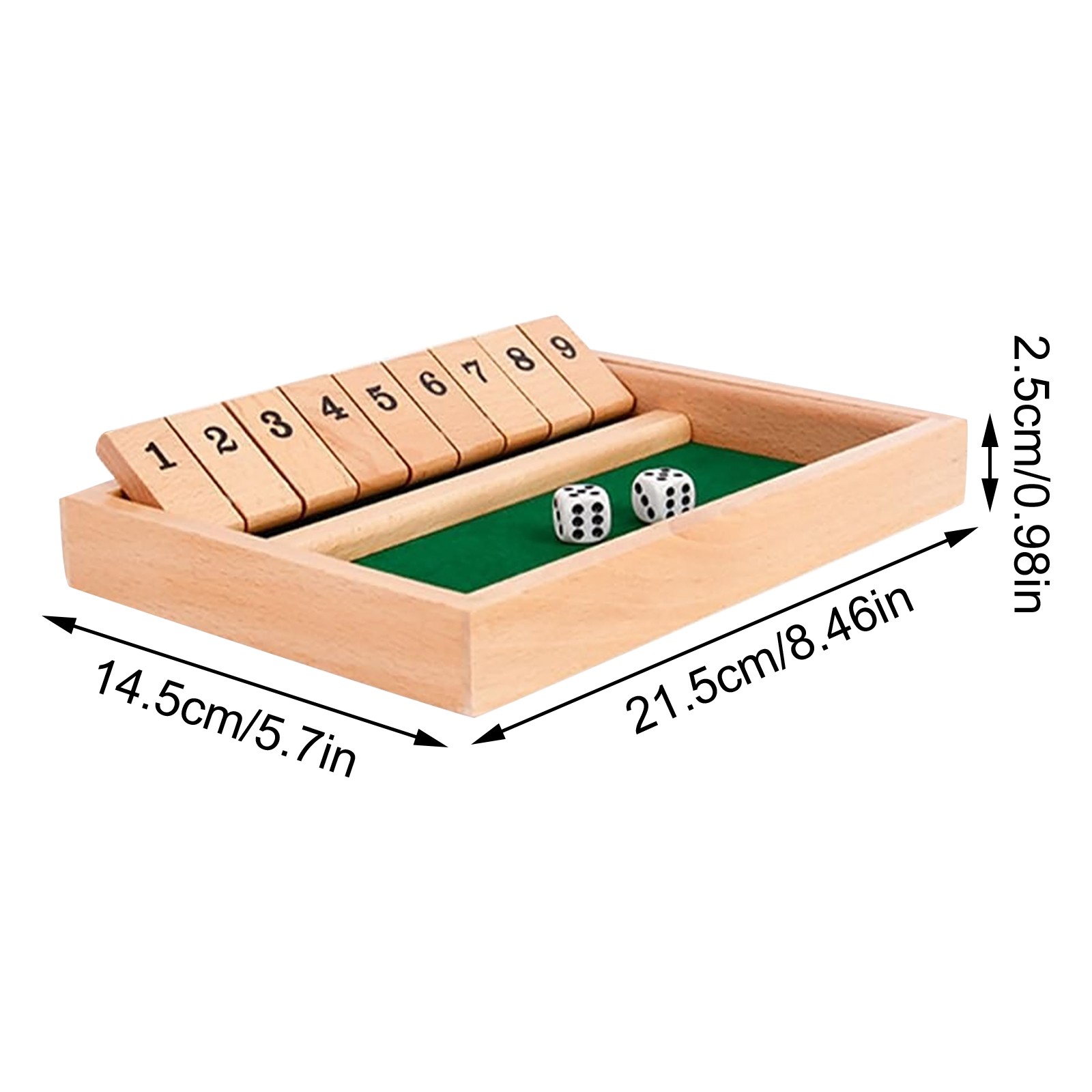Deluxe Four Sided 9 Numbers Sh - Party Games Adults Drinking incelemesi ve fiyatı