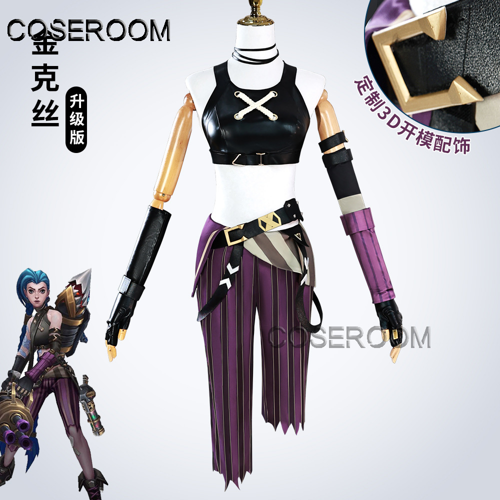 Game Newly Jinx Cosplay Costum - Party Games Girls incelemesi ve fiyatı