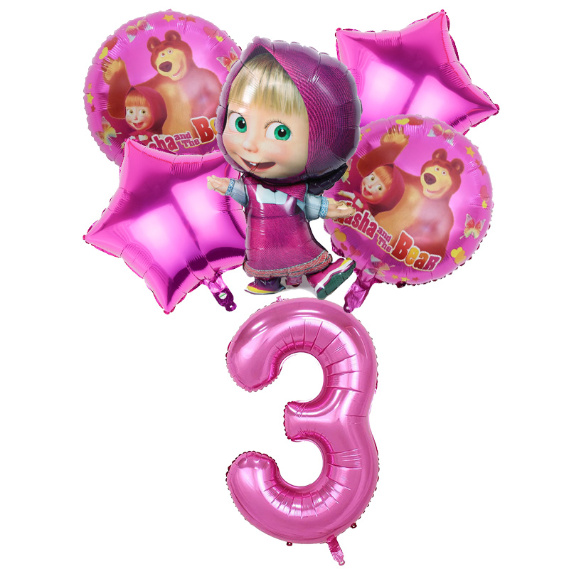 Mashas Bears Birthday Number B - Party Games Baby Shower incelemesi ve fiyatı