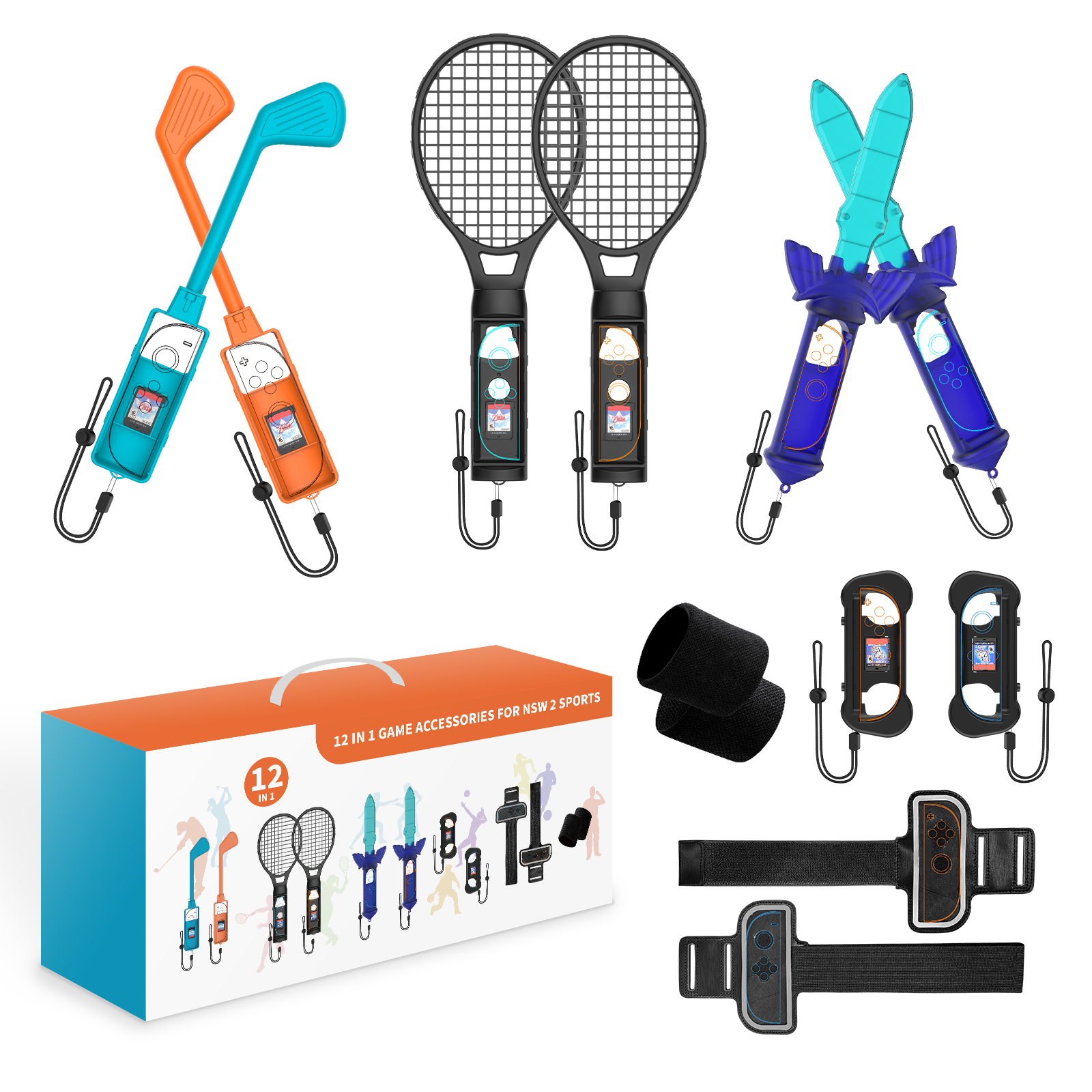 12 in 1 Sports Accessories Set - Party Games Switch 2 incelemesi ve fiyatı