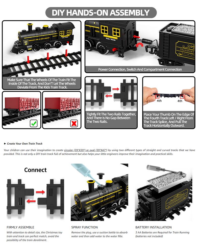 Kids Electric Steam Train Toy  - Party Games Steam incelemesi ve fiyatı