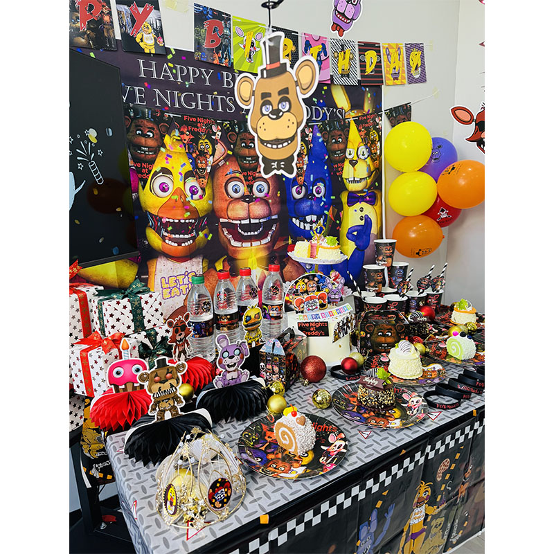 FNAF Themed Paper Plate Cups C - Party Games At Wedding incelemesi ve fiyatı