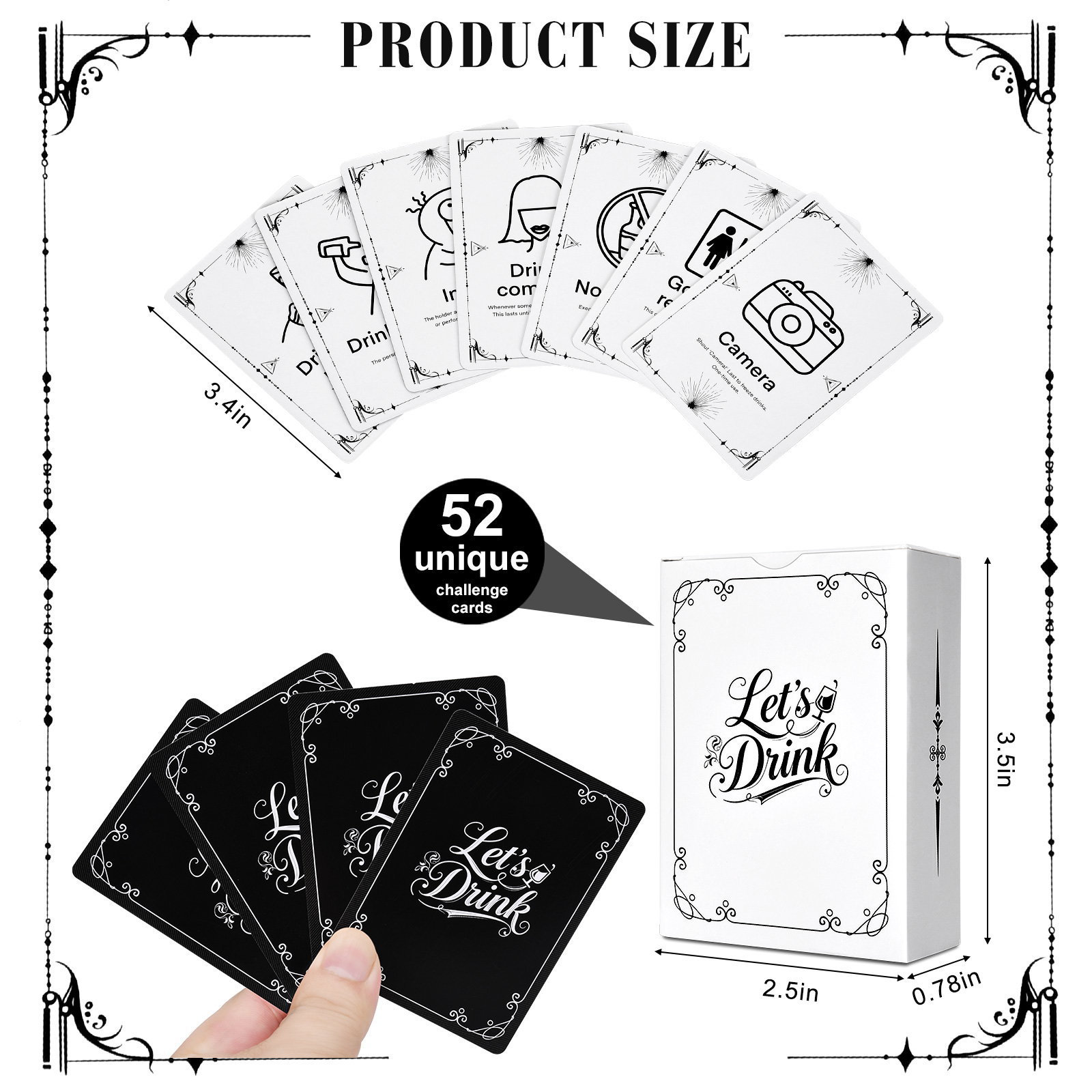 Adult Drinking Game Cards – 52 - Party Games Adults Drinking incelemesi ve fiyatı