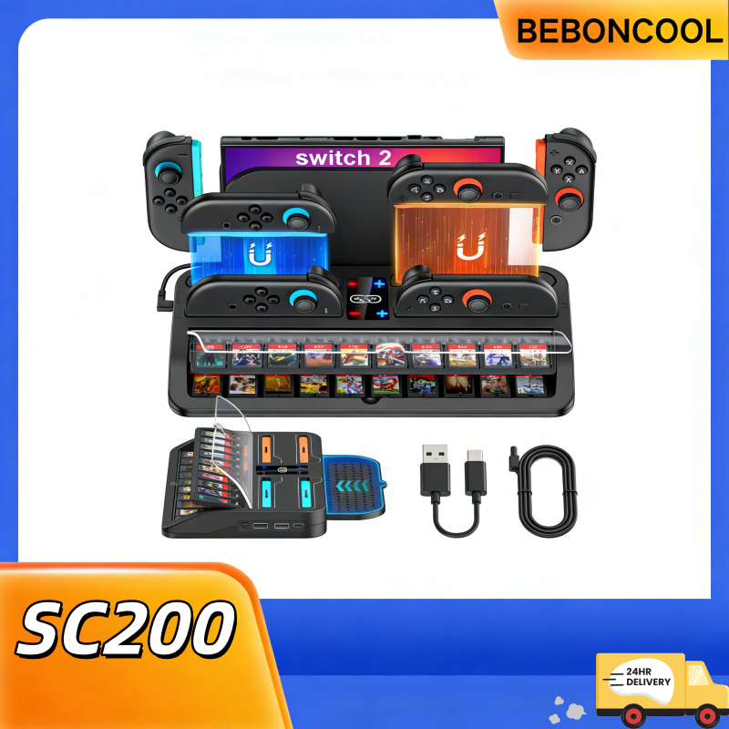 BEBONCOOL SC200 Switch2 Chargi - Party Games Switch 2 incelemesi ve fiyatı