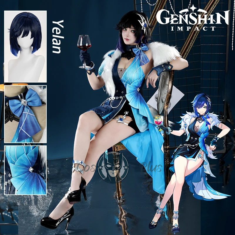 Genshin Impact Yelan Cosplay C - Party Games Girls incelemesi ve fiyatı