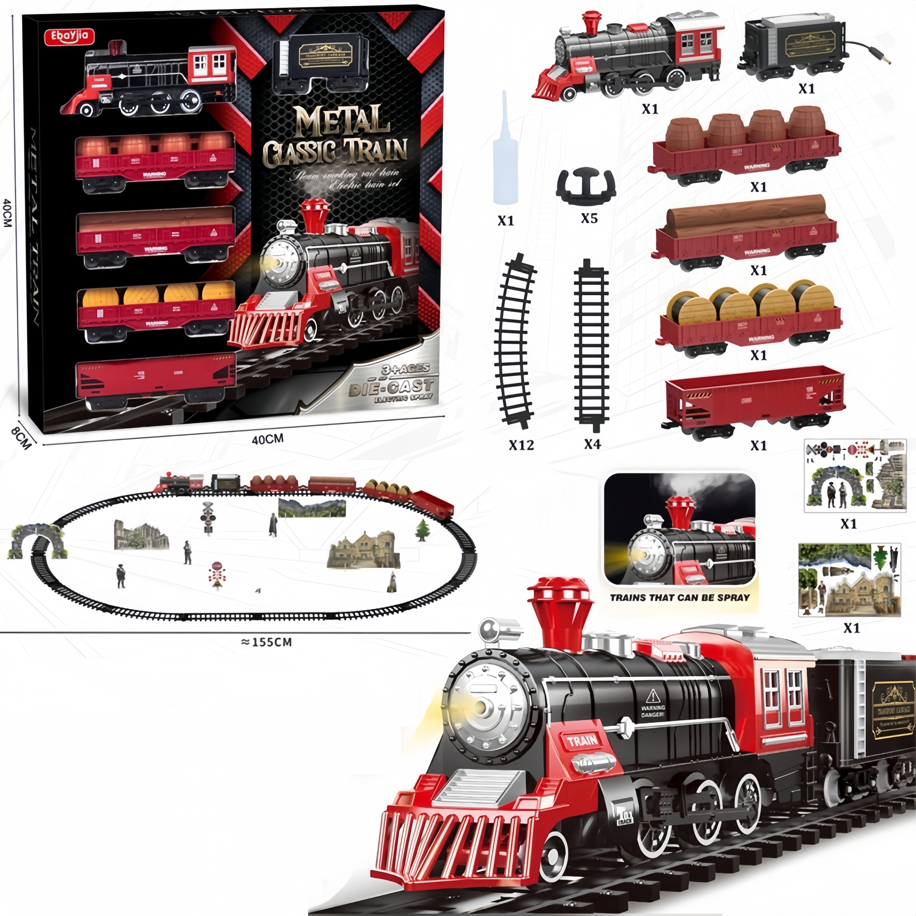 Kids Electric Steam Alloy Trai - Party Games Steam incelemesi ve fiyatı