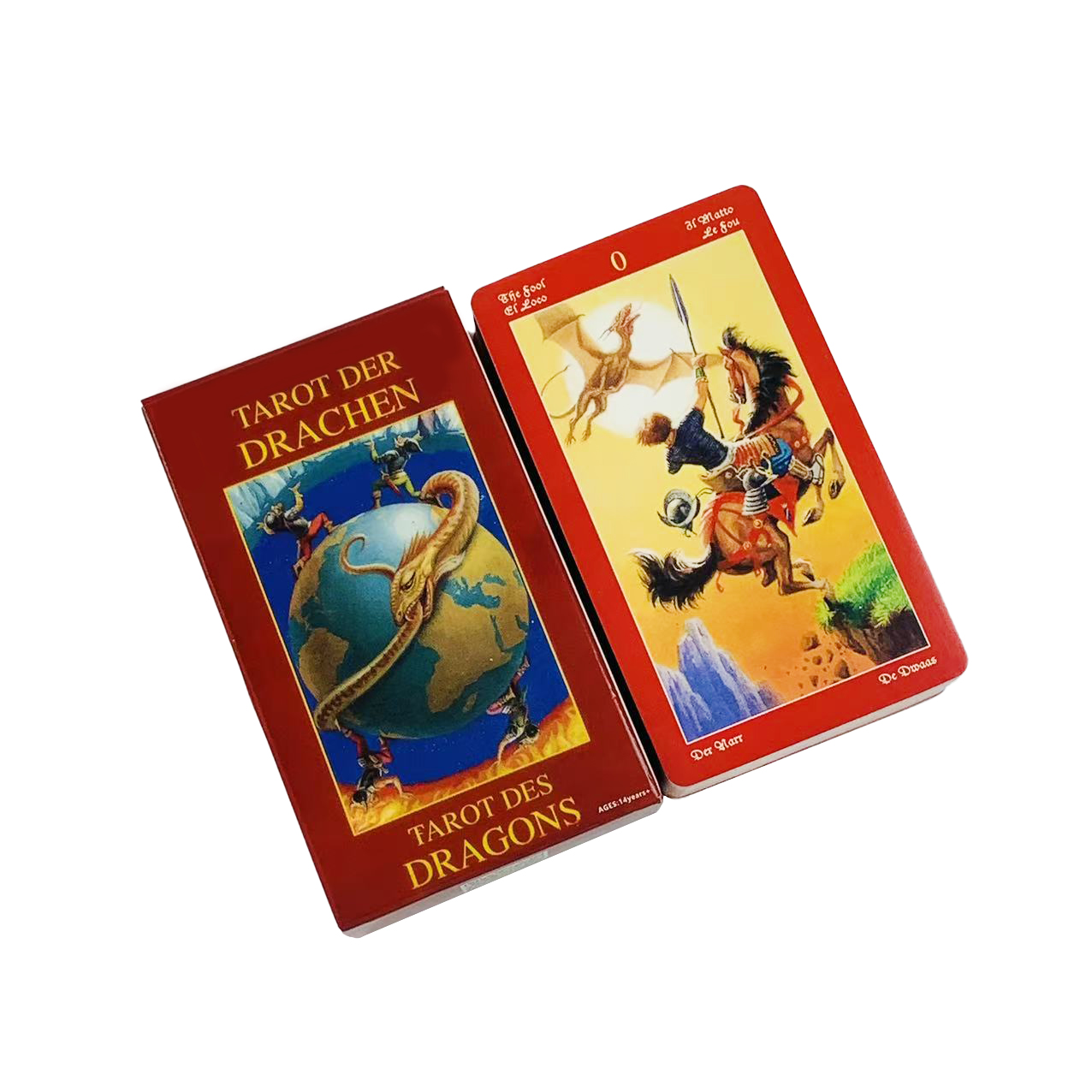 Dragons Tarot A 78 Pcs Vintage - Party Games Using Cards incelemesi ve fiyatı