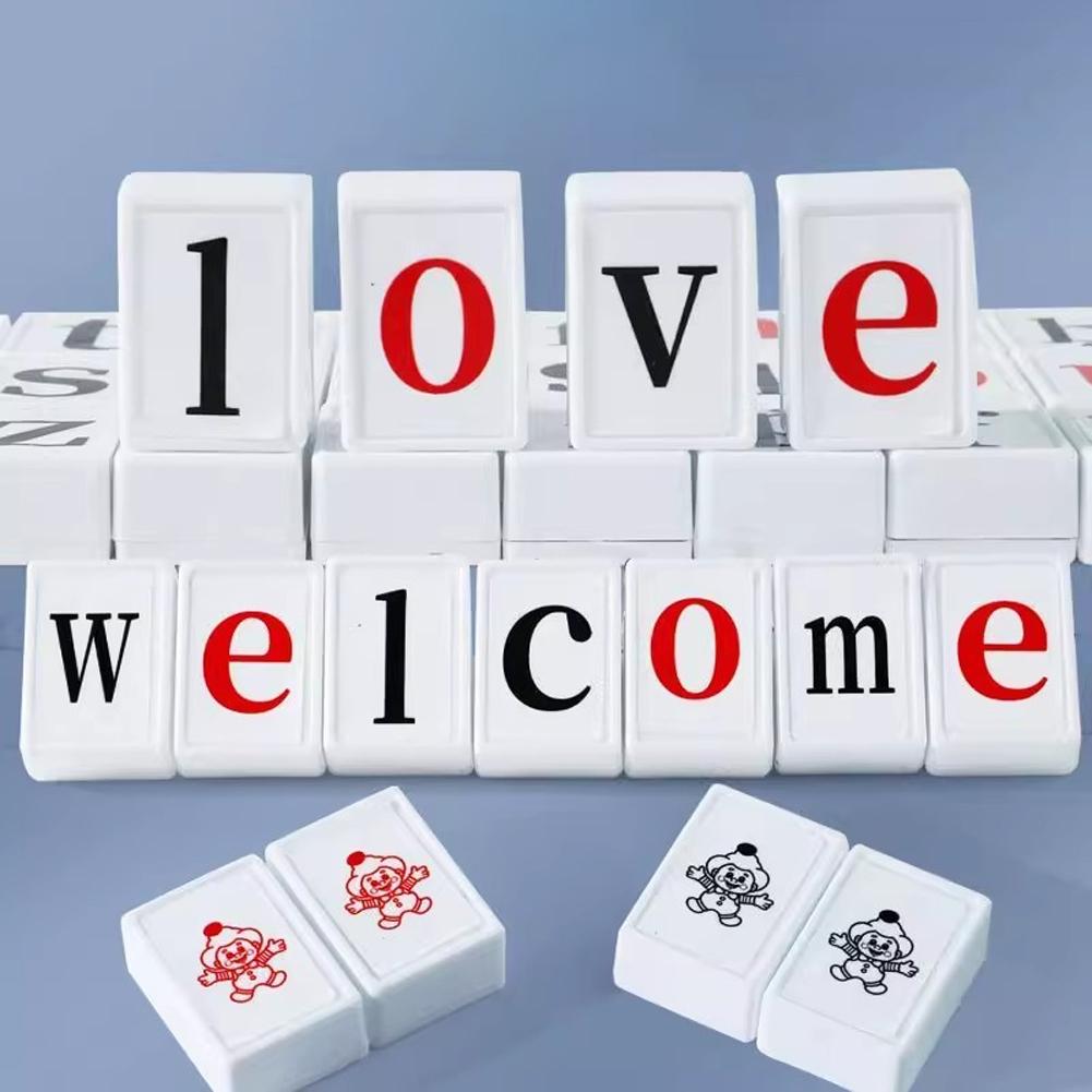 Kids Alphabet Mahjong Set Word - Party Games Kids And Adults incelemesi ve fiyatı