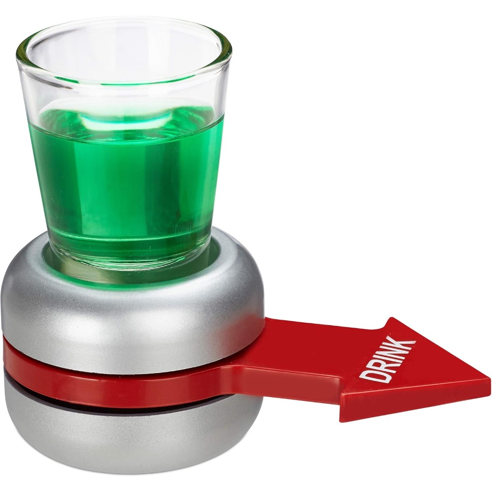 Relaxdays Drinking Game, Spin  - Party Games Adults Drinking incelemesi ve fiyatı