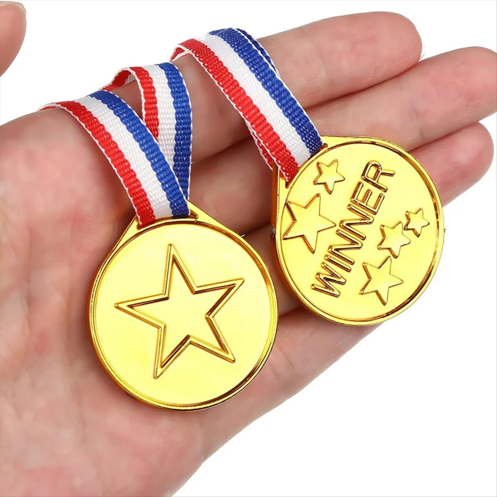 30Pcs Plastic Gold Winners Med - Party Games Easter incelemesi ve fiyatı