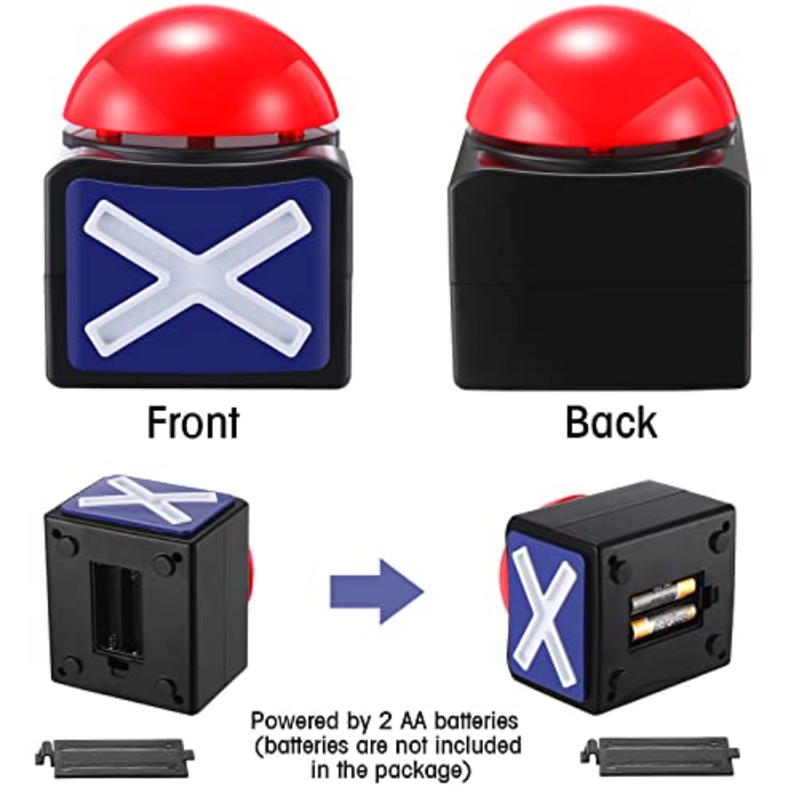 6 Pieces Answer Game Buzzer wi - Party Games Quiz For Adults incelemesi ve fiyatı